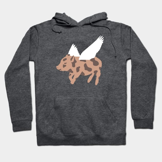 Pigs might fly! Hoodie by GeoCreate